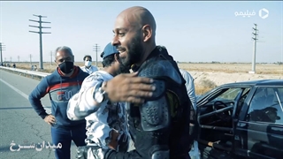 لحظاتی از هنرنمایی ارشا اقدسی در سریال «میدان سرخ»