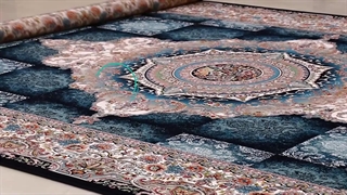 فرش۷۰۰شانه طرح نیلوفر