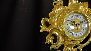 ساعت دیواری جدید تمام برنزی بسیار زیبا