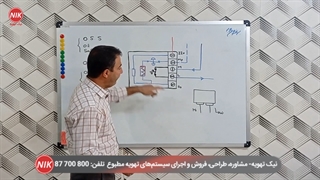 سیم کشی اویل پرشر یا کلید اطمینان روغن
