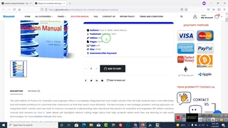 Solution manual of Physics for Scientists and Engineers 6th by Paul A. Tipler, Gene Mosca pdf