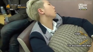 برنامه Rap monster 4 things show  برای آشنایی بیشتر با لیدر گروه بی تی اس(زیرنویس انگلیسی چسبیده )(درخواستی )_ BTS