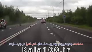 تصادف فجیع حین سبقت