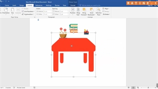 ترتیب بندی و چرخش عکس و تصاویر در ورد [ratine.ir]