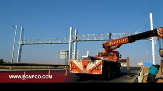 دکل دوربین مدار بسته | نصب سامانه اخذ عوارض آزادراهی