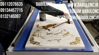 حکاکی عمیق بر روی سنگ نانو با دستگاه cbl618w2200