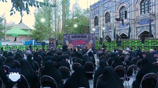 عزاداری شب چهارم محرم در محله پونک تهران