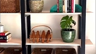 یاد بگیر چطوری کتابخانه فلزی و ساده درست کنی