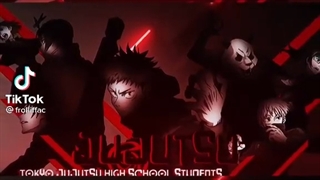 میکسی از انیمه Jujutsu kaisen