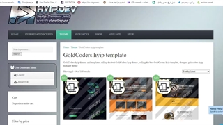 goldcoders templates