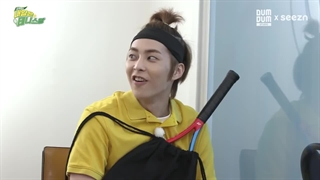 قسمت چهارم برنامه Xiumin tomorrow Tennis king + زیرنویس فارسی