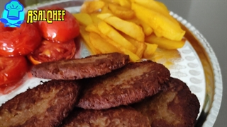 آموزش تهیه کتلت حرفه ای , Asalchef , عسل شف