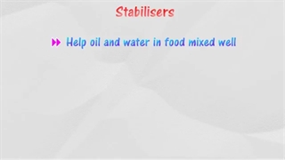 استابلایزر غذایی و انواع آن