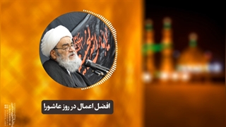 افضل اعمال در روز عاشورا(آیت الله العظمی مظاهری)