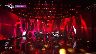 اجرای Fever از انهایپن در Music bank