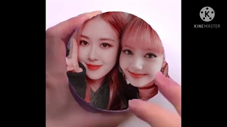 اسلایم فتوشاپ لیسا رزی کپشن