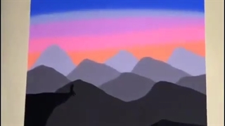 Learning drawing:how to draw mountains