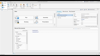 Toolbar and "File" Tab - Home Screen (Part 1) | Autodesk Inventor 2021 IN DEPTH