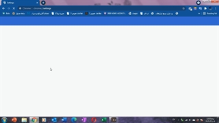 تنظیم گوگل به زبان فارسی