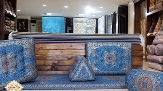 ویدئو پشتی سنتی شاه نشین آبی