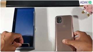 آنباکس گوشی موتورولا Moto G9 Plus