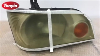 نحوه استفاده از دستگاه شفاف سازی چراغ خودرو Tonyin