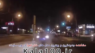 انحراف ماشین و تصادف مهیب