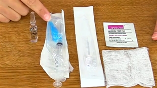 آموزش آماده سازی آمپول جهت تزریق