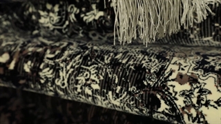 فرش کهنه نما کد 1434 | فرش وینتیج تاشو آویژه