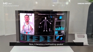 اسپیکر هوشمند Samsung AI Speakers با قابلیت تبدیل شدن به نمایشگر