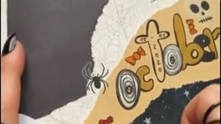 اسکرپ بوک هالوین