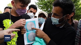 ازدحام پناهجویان افغانستانی برای اخذ ویزای آلمان در تهران