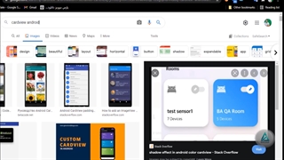 آموزش cardview و scrollview در برنامه نویسی اندروید