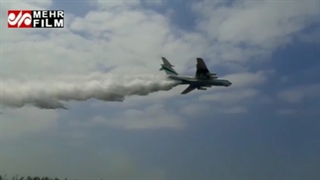 هواپیمای آتش نشان ایلوشین به کمک تالاب انزلی آمد