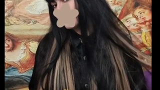 چتری عنکبوتی کم حجم مو ریسه ای مو شاخه ای