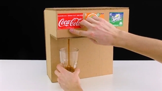 How to Make Coca Cola Soda Fountain Machine with 3 Different Drinks at Home