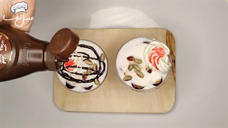 آموزش تهیه ژله بستنی با انجیر,ژله بستنی,طرز تهیه ژله بستنی انجیری,AsalChef,عسل شف