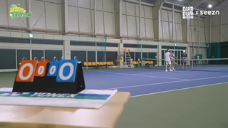 قسمت دهم برنامه Xiumin tomorrow Tennis king + زیرنویس فارسی