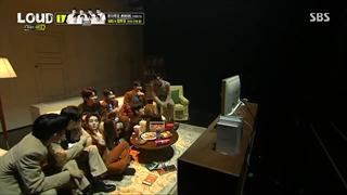 اجرای کارآموزای پی نیشن در برنامه loud با آهنگ a chance encounter