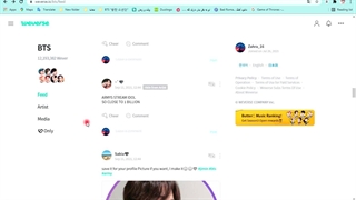 همین الان تو weverse چه خبره؟