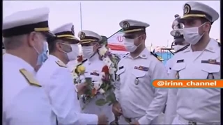 فیلم/ بازگشت مقتدرانه و عزتآفرین ناوگروه ۷۵ نیروی دریایی ارتش