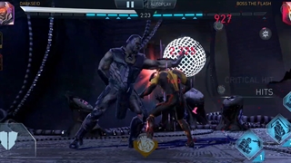 Solo Raid Mode Boss Battle Against The Reverse Flash Injustice 2 Mobile