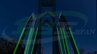 مراحل نصب پیکسل ال ای دی بر روی المان شهری