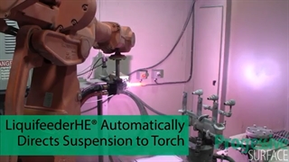 Suspension Plasma Spray Demonstration