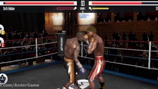 گیم پلی بازی گرافیکی real boxing خیلی خفنه!!