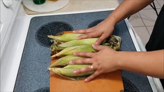 گریل کردن ذرت با دستگاه گریل