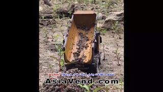 کامیون کمپرسی اسباب بازی حرفه ای آسیاوند