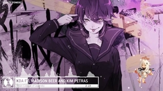 「Nightcore」→ VILLAIN (KDA ft. Madison Beer and Kim Petras) نایتکور
