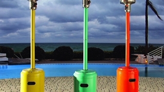 هیتر و بخاری تابشی