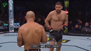 مبارزه نیک دیاز با رابی لاولر در UFC 266